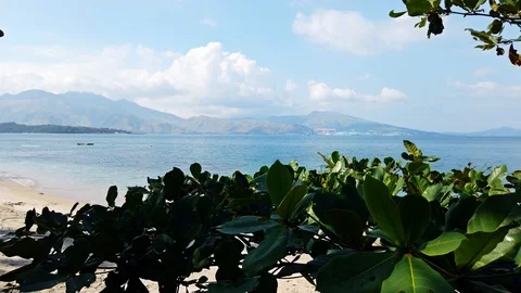 Beach in the Philippines at Subic Bay Stock Footage 120997926
