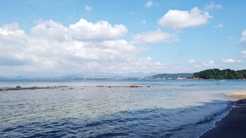 Beach in the Philippines at Subic Bay Stock Footage 120998058