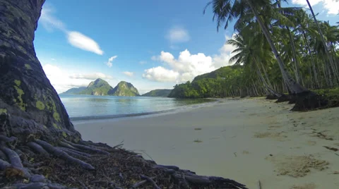 Beach Philippines time lapse Stock-Footage 35682206