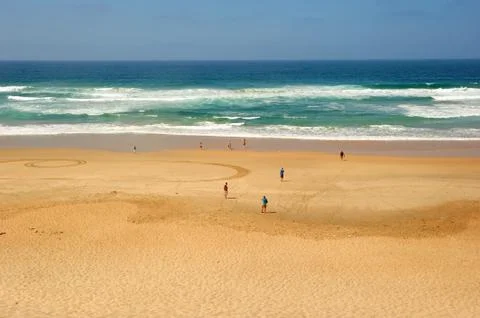 On the beach Stock Photos