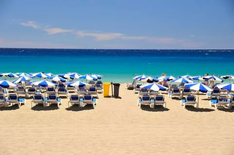 On the beach Stock Photos