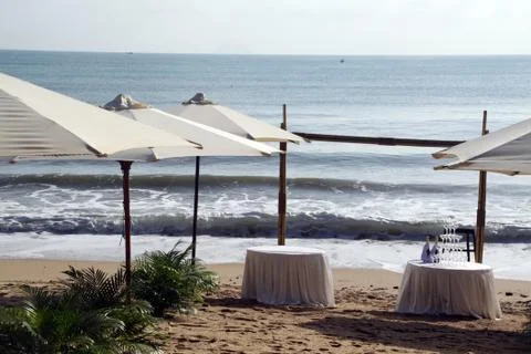 On the beach Stock Photos