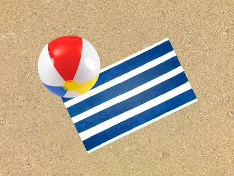 At the beach Stock Photos