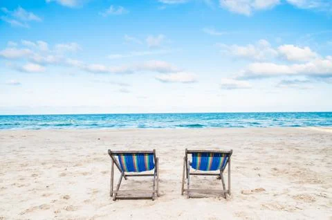 The beach Stock Photos