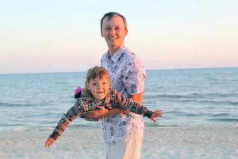 On the beach Stock Photos