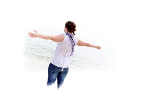 On the beach Stock Photos