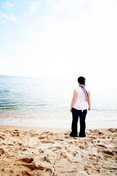 On the beach Stock-Fotos