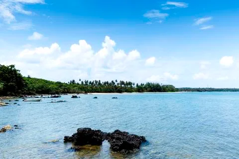The beach Foto stock
