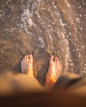 On the beach Stock Photos
