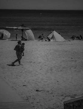 At the beach Stock Photos