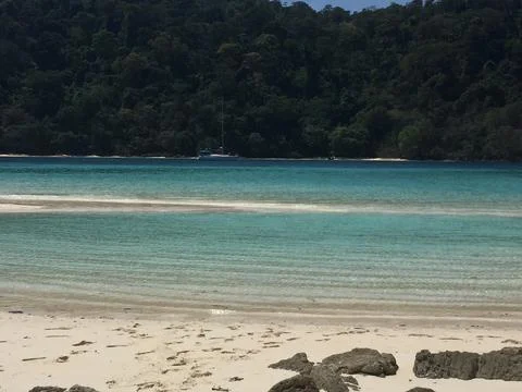 The Beach Foto stock