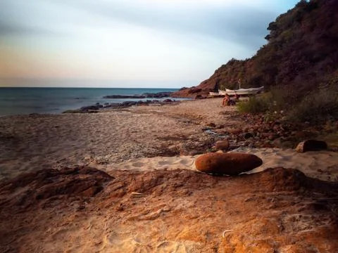 The beach Foto stock