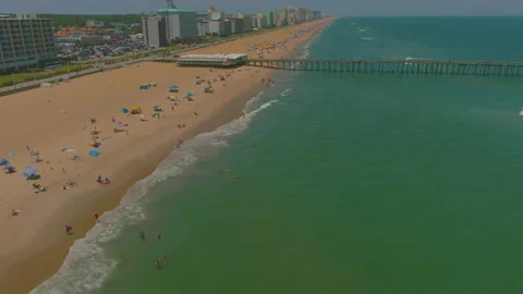 Beach at Pier 動画素材 221964869