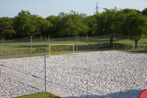 Beach playground Stock Photos