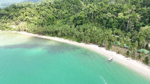 Beach (Port Barton - Philippines) Stock Footage 278231740