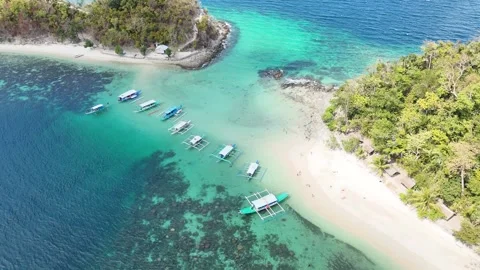 Beach (Port Barton - Philippines) Stock Footage 278232196