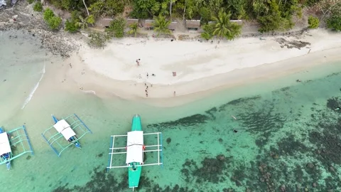 Beach (Port Barton - Philippines) Stock Footage 278232204