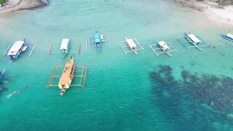 Beach (Port Barton - Philippines) Stock Footage 278232219