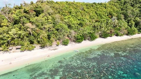 Beach (Port Barton - Philippines) Stock Footage 278232257