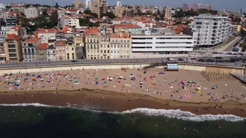 Beach in Porto Video stock 169923930