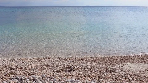 Beach with pretty view Stock Footage 119420002