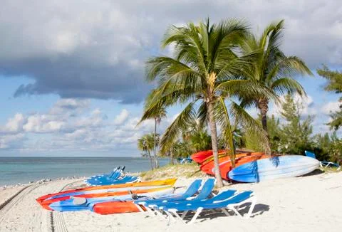 Beach is ready Stock Photos