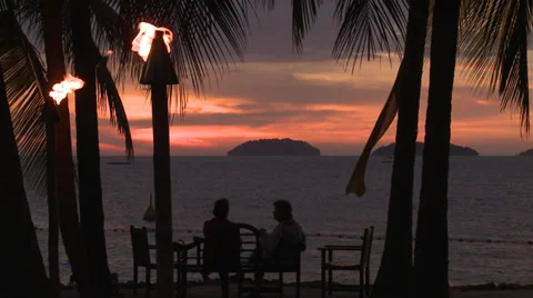 Beach Relaxcation - HD Video stock 35347571