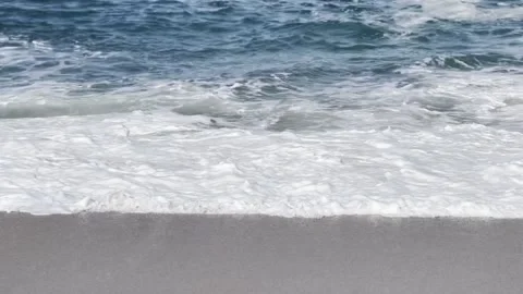 Beach relaxing waves, with sound. Stock Footage 270935877