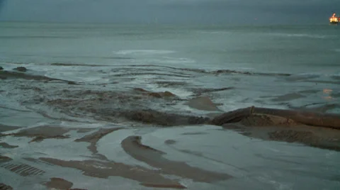 Beach Replenishment, May 2014 Video stock 38035630