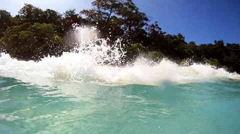 Beach resort 2 Stock Footage 10803135