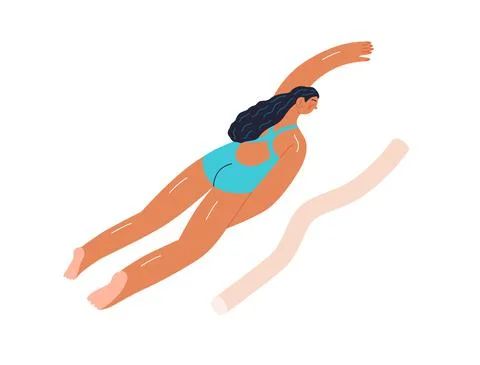 Beach resort activities, modern flat vector illustration Stock Illustration