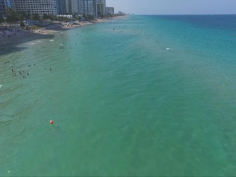Beach Resort Aerial Stock Footage 78540155