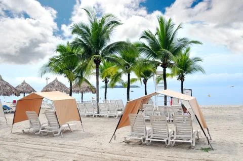 Beach resort Stock Photos