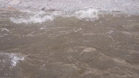 Beach River 1 Stock Footage 81361045