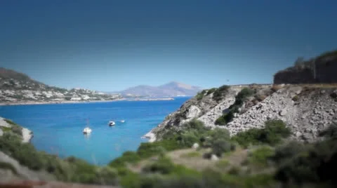 Beach of road Stock Footage 24977674