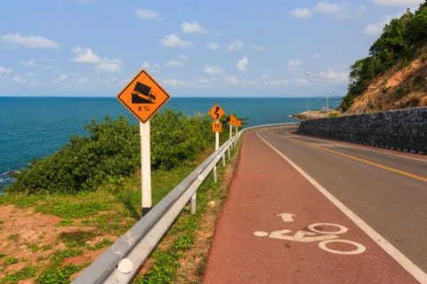 Beach Road Stock Photos