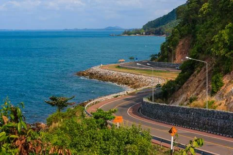 Beach Road Stock Photos