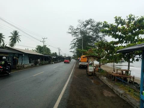 Beach Road Stock Photos