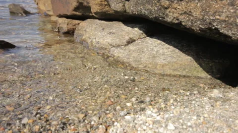 Beach rocks Stock Footage 40576397