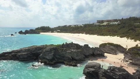 Beach with rocks Stock Footage 210228609