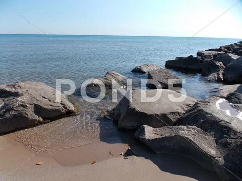 Beach Rocks Stock Photos