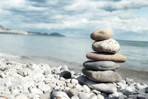 Beach Rocks Stock Photos