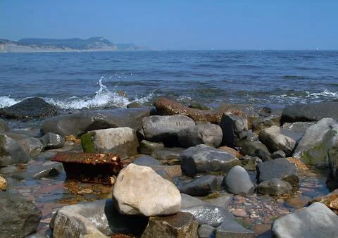 Beach Rocks Stock Photos