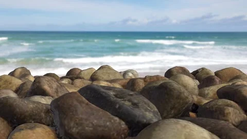 Beach Rocks with Sea Background 動画素材 325787184