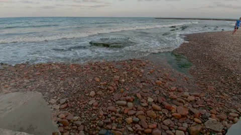 Beach of Rocks Time Lapse 動画素材 11526999