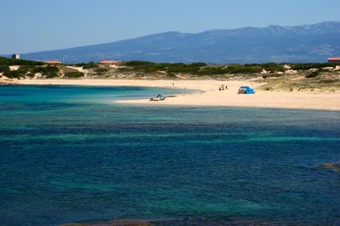 Beach Sa Mesa Longa Stock Photos