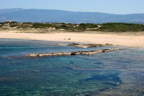 Beach Sa Mesa Longa Stock Photos
