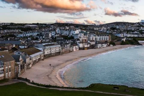 Beach Saint Ives Stock Photos