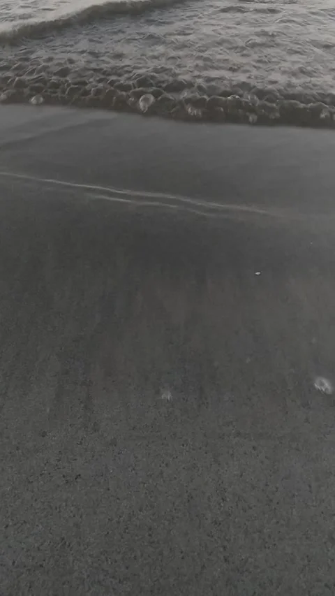Beach sand and sea waves. Stock Footage 291937405