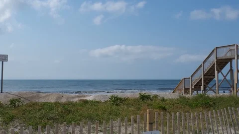 Beach Sand Dunes Stock Footage 108733720